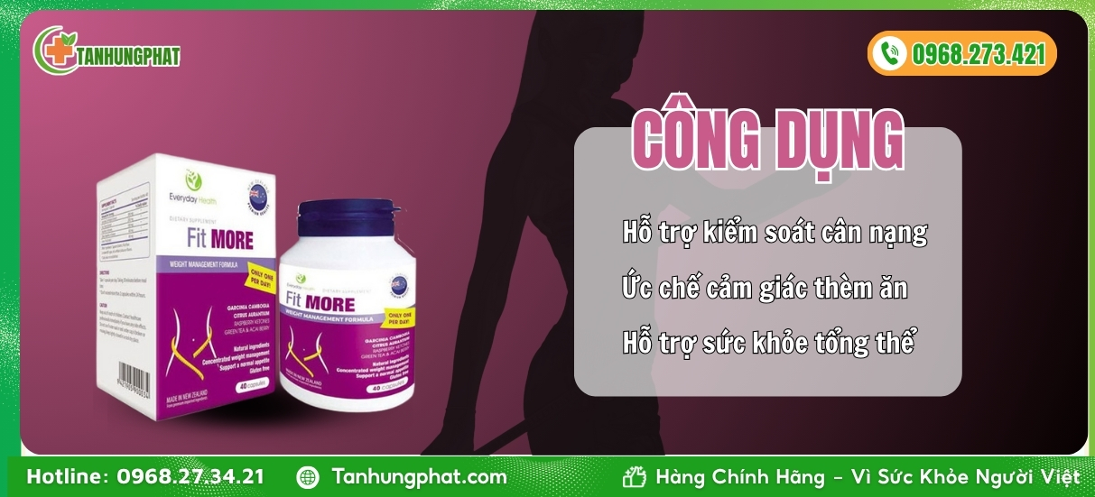 Công dụng của Fit More Everyday Health