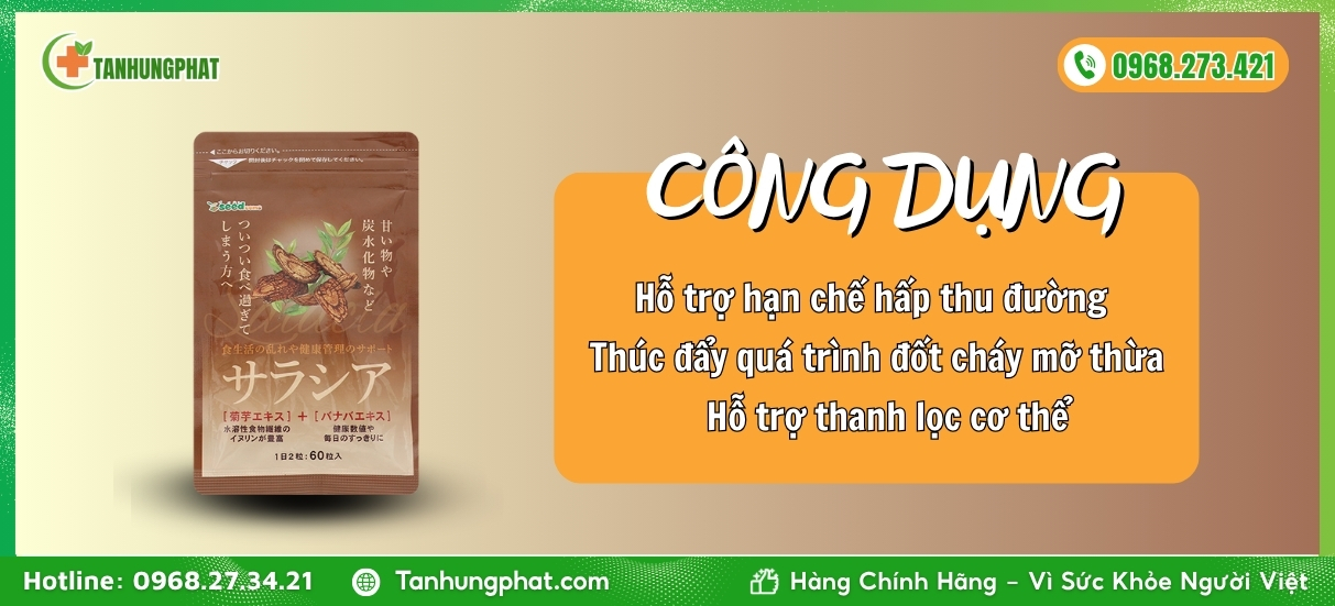 Công dụng của Seedcoms Salacia