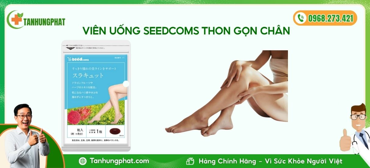 Seedcoms viên hỗ trợ thon gọn chân surakyuto