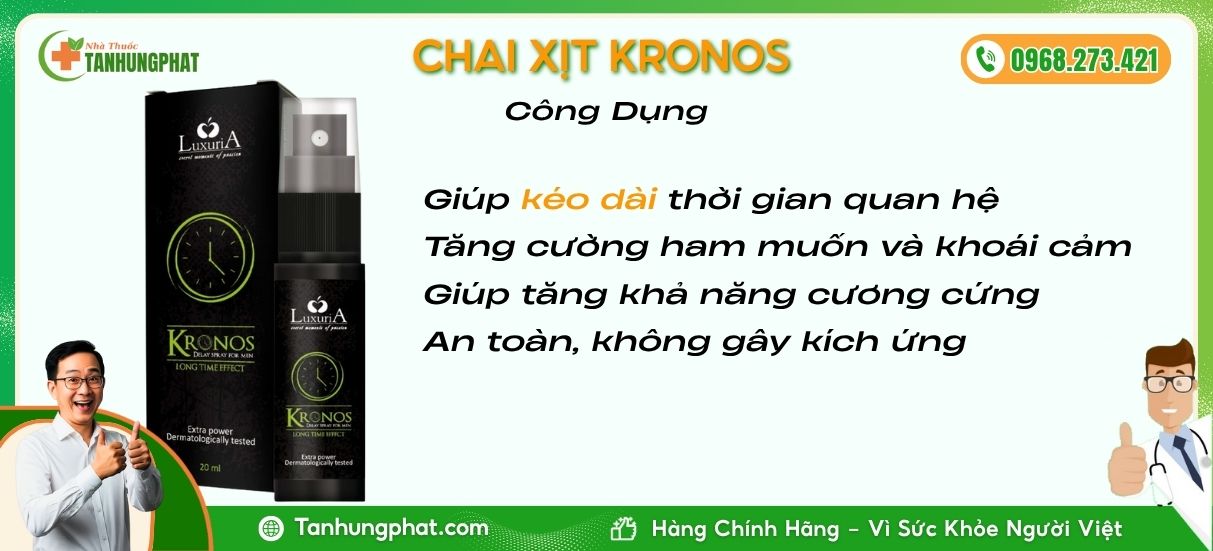 Công Dụng Xịt Kronos