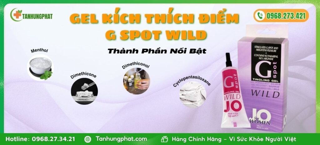 Thành Phần Gel Kích Thích Điểm G Spot Wild