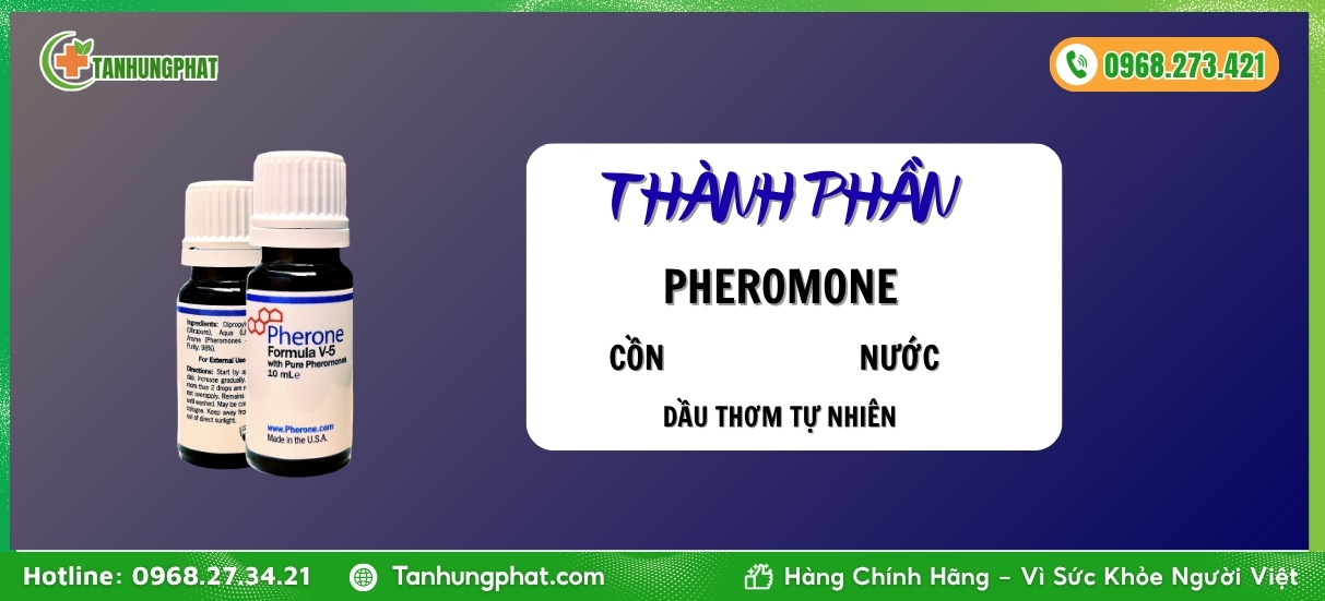 Thành phần của Pherone Formula V-5