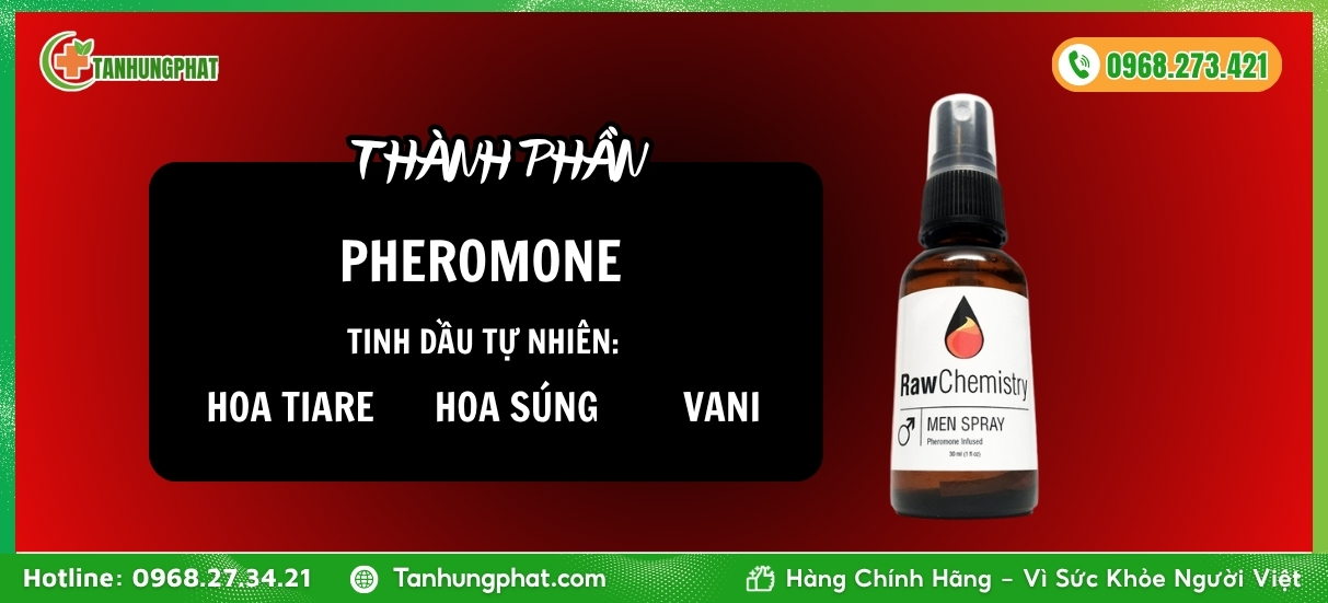 Thành phần của Raw chemistry