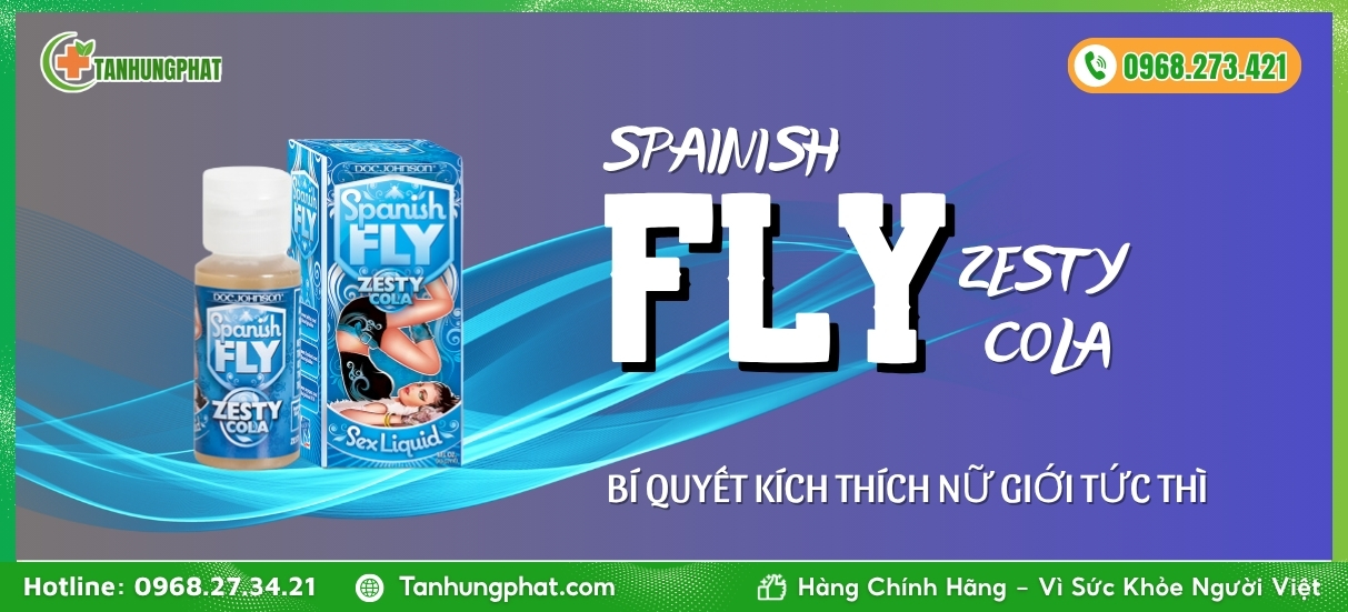 Banner SPANISH FLY ZESTY COLA