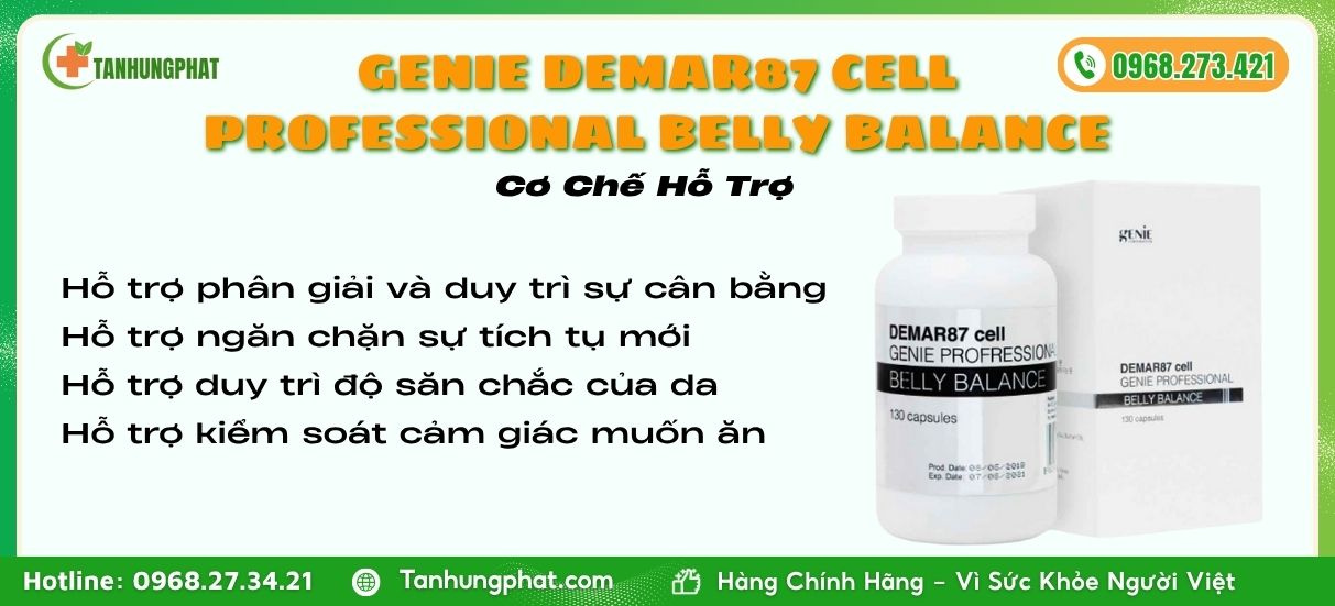 Cơ Chế Hỗ Trợ Genie Demar87 Cell Professional Belly Balance