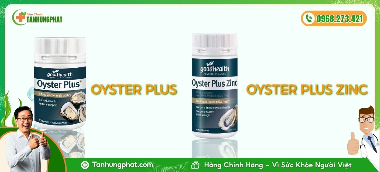 Oyster Plus và Oyster Plus Zinc