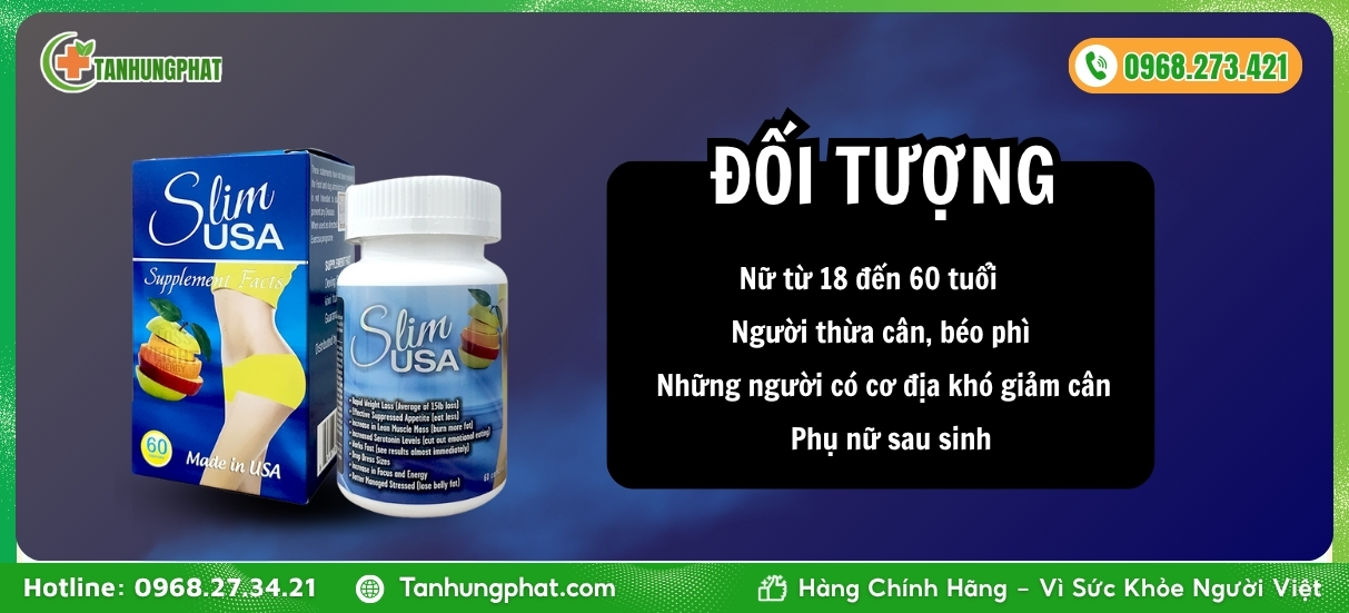 Đối tượng sử dụng của Slim USA