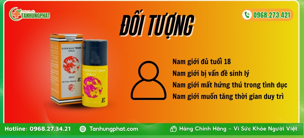 Đối tượng Super Dooz 78000 Spray