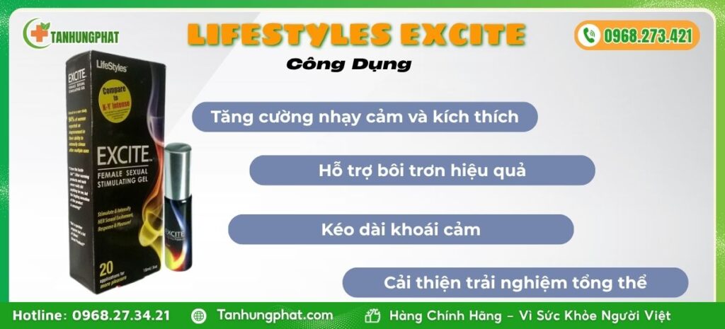 Công Dụng LifeStyles Excite