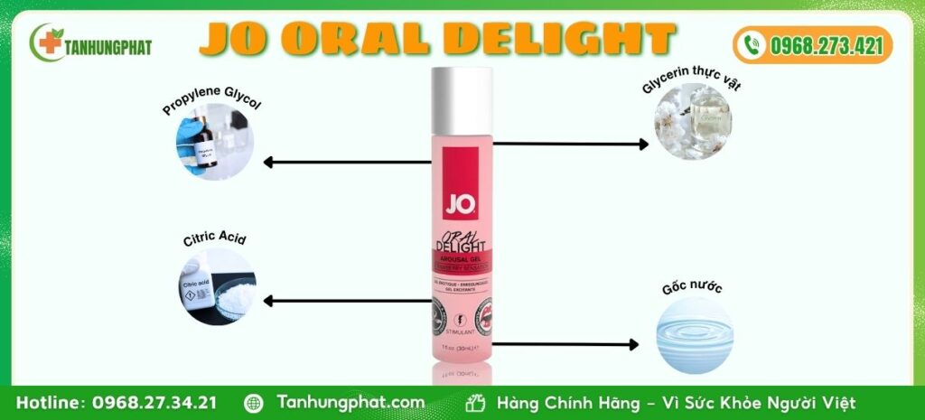 Thành Phần Jo Oral Delight