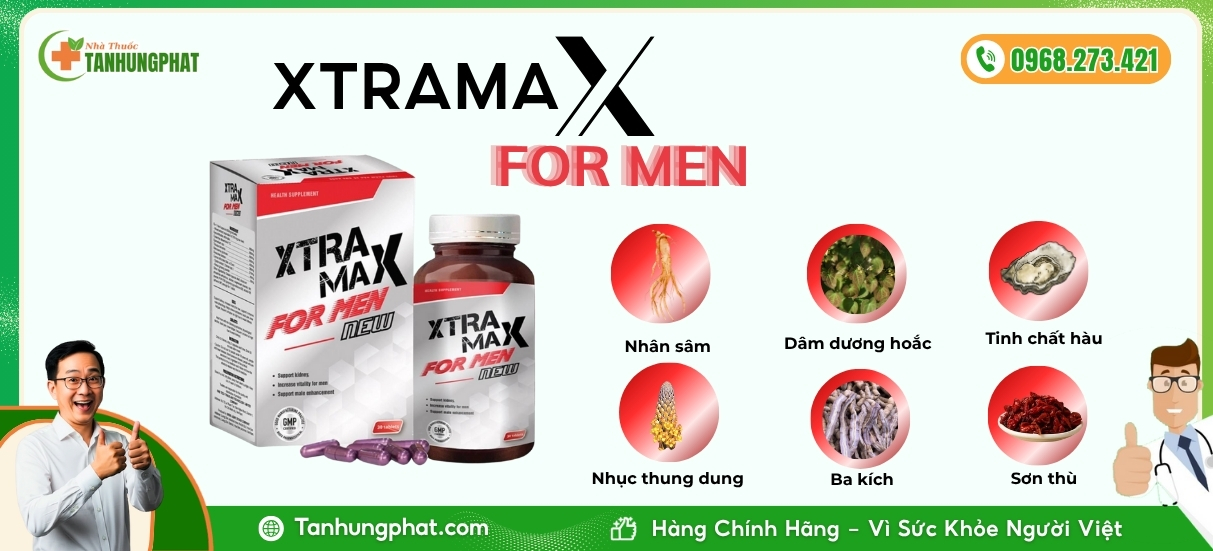 thành phần xtramax for men