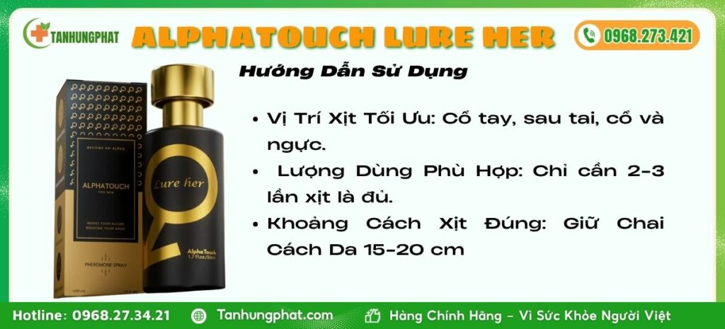 Hướng Dẫn Sử Dụng AlphaTouch Lure Her