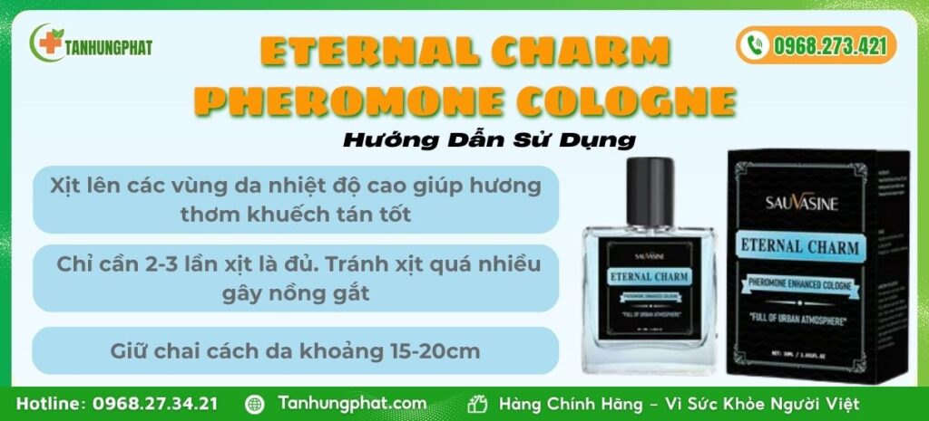 Hướng Dẫn Sử Dụng Eternal Charm Pheromone Cologne