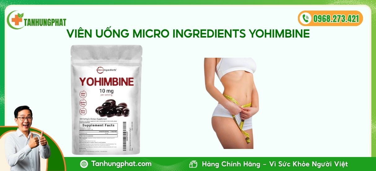 ảnh Micro Ingredients Yohimbine