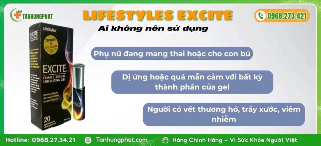 Ai Không Nên Dùng LifeStyles Excite