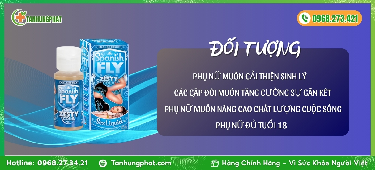 Đối tượng SPANISH FLY ZESTY COLA