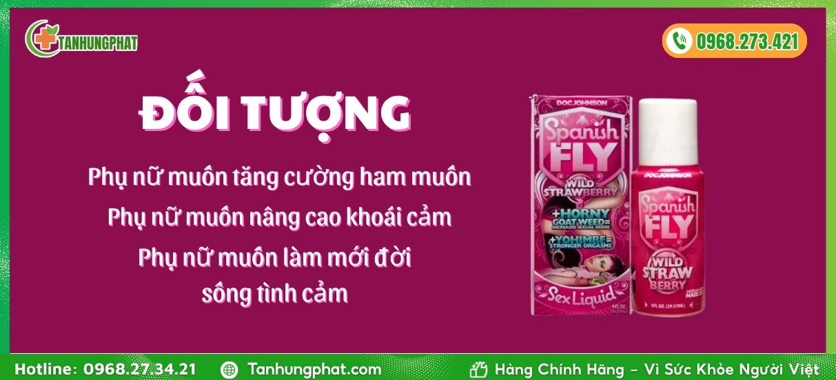 Đối tượng Spanish Fly Wild Straw Berry