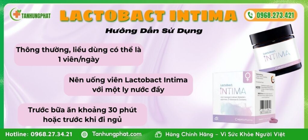 Hướng Dẫn Sử Dụng Lactobact Intima