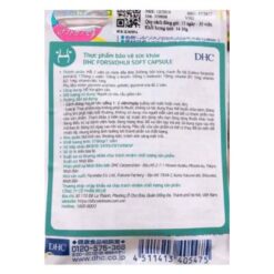 Viên uống DHC Forskohlii Soft Capsule