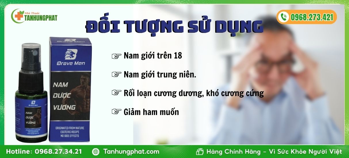 Đối tượng sử dụng Nam Dược Vương