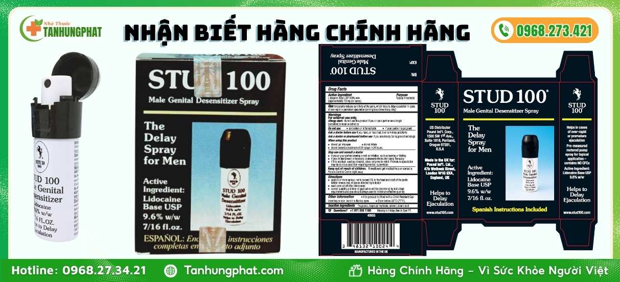 Cách nhận biết stud chính hãng