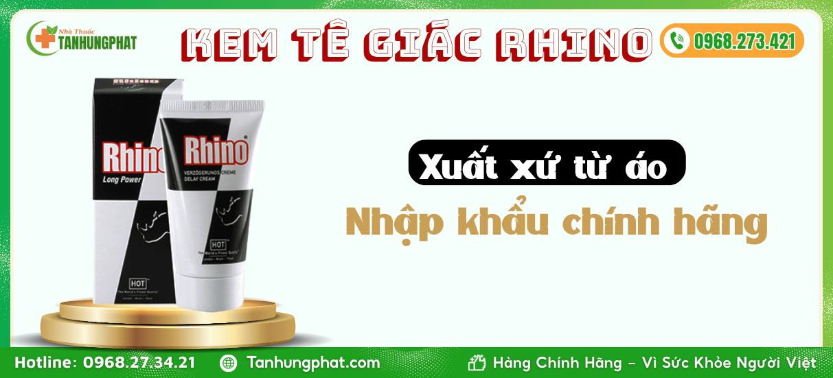 Ảnh bài viết Kem tê giác Rhino 