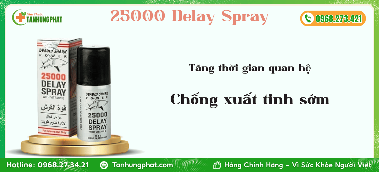 Ảnh giới thiệu 25000 Delay Spray