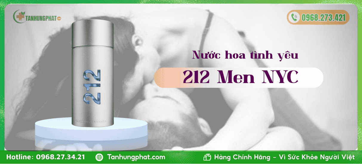 Ảnh giới thiệu Nước hoa tình yêu 212 Men NYC