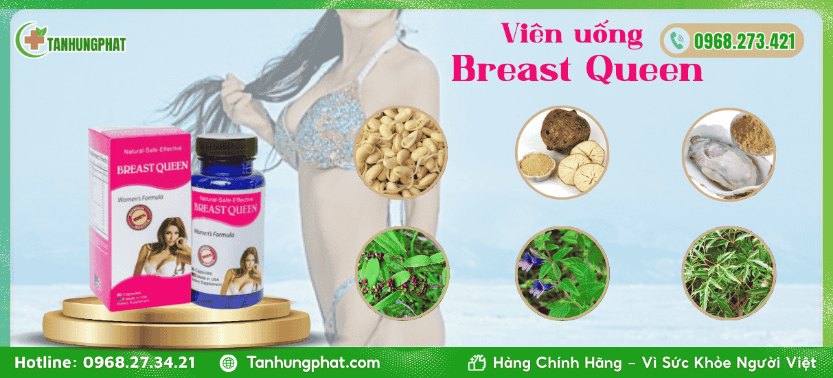 Ảnh giới thiệu viên uống Breast Queen