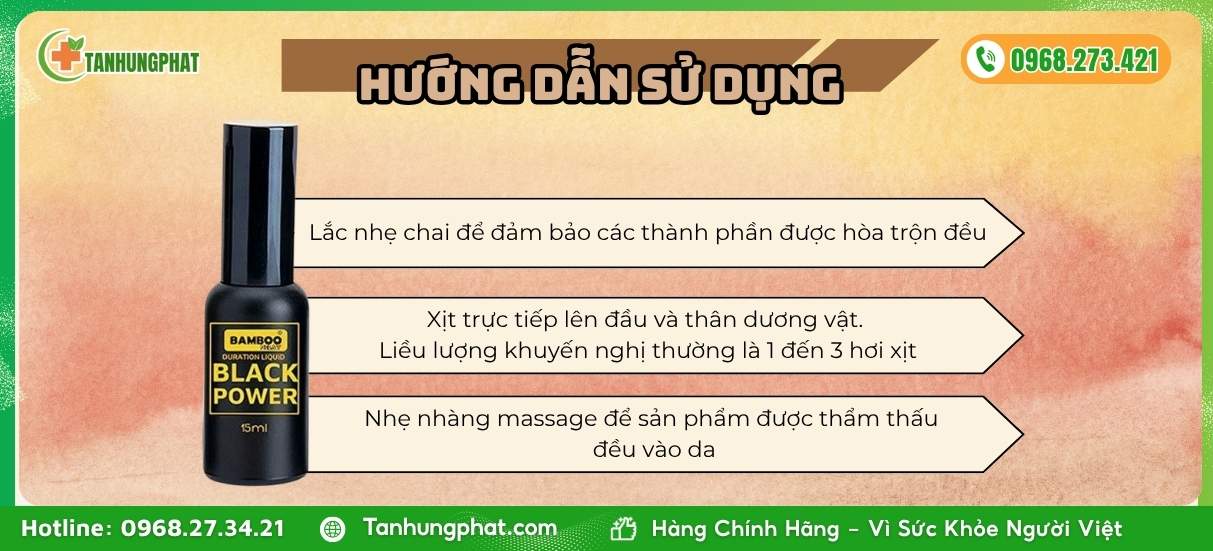 Hướng dẫn sử dụng Bamboo Delay Black Power