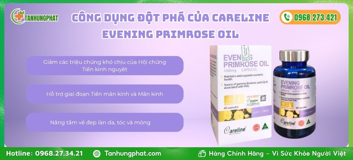 Careline Evening Primrose Oil