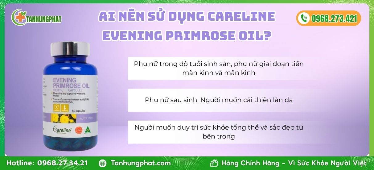 Careline Evening Primrose Oil