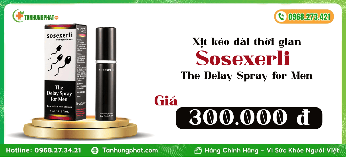 Chai Xịt Sosexerli giá bao nhiêu 