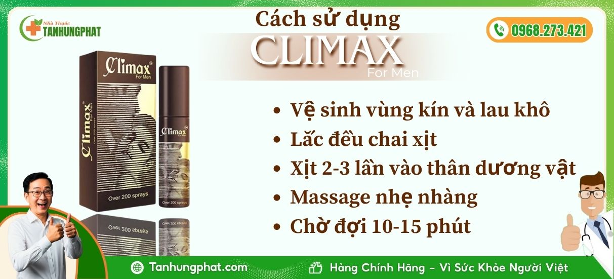 Climax for men