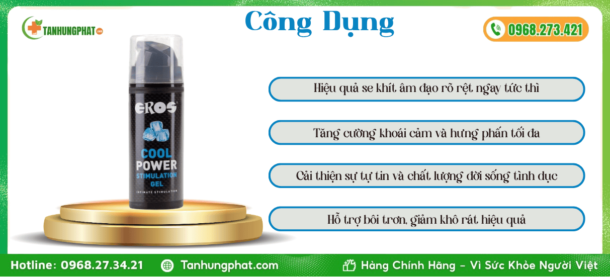 Công Dụng Eros Cool Power Stimulation