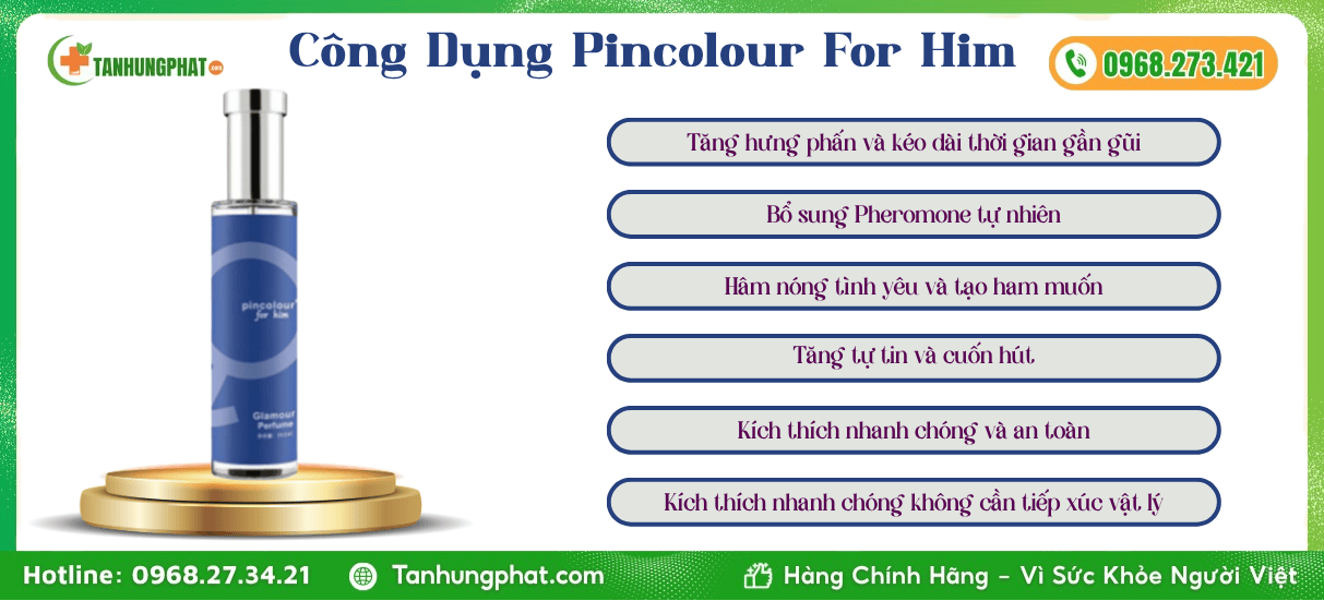 Công Dụng Pincolour For Him