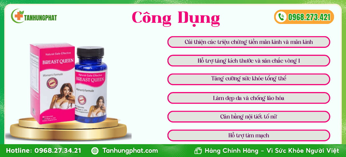 Công dụng của Breast Queen