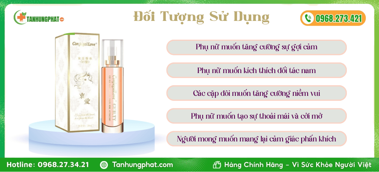 Đối Tượng Sử Dụng Conjugallove Guilty