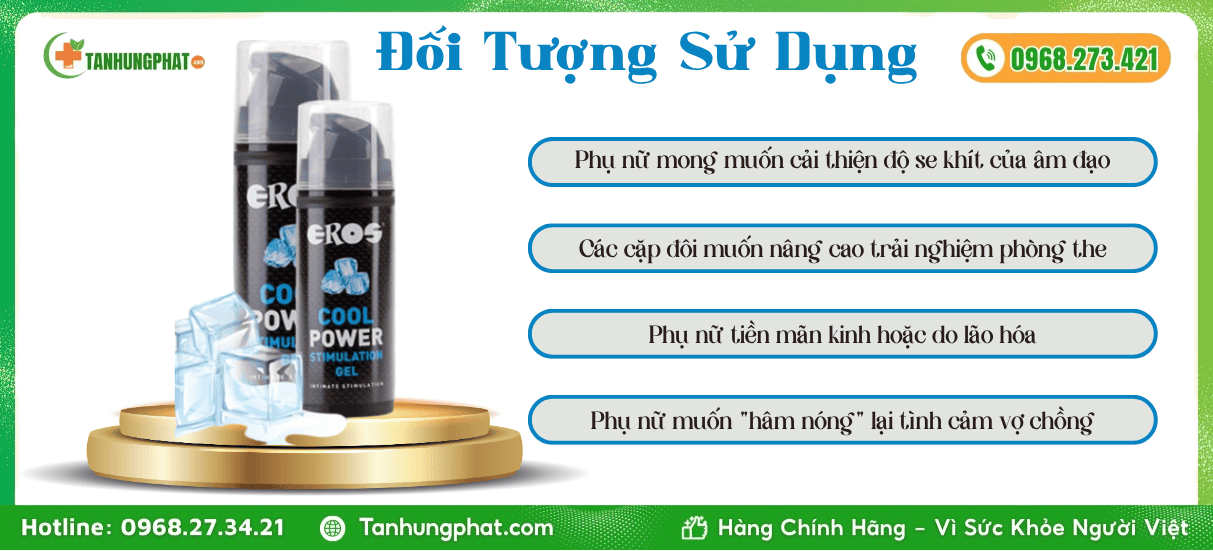 Đối Tượng Sử Dụng Eros Cool Power Stimulation