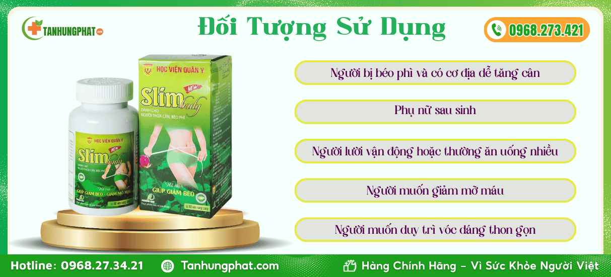 Đối Tượng Sử Dụng Slim Body 
