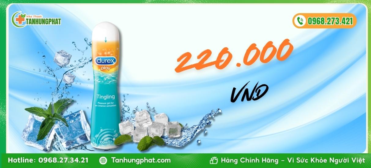 Giá của sản phẩm Durex Play Tingling