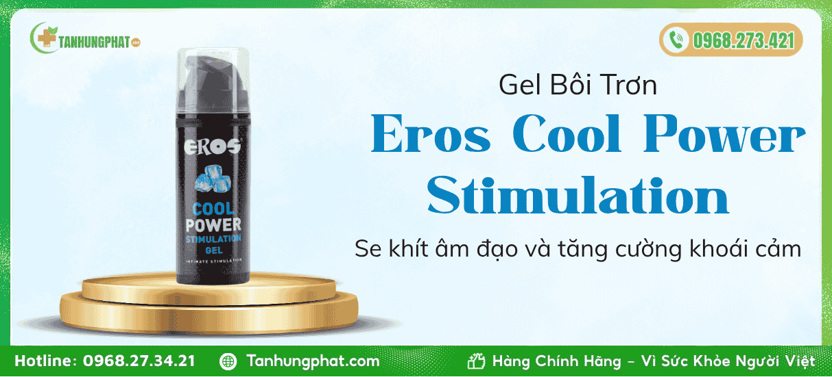 Gel Se Khít Âm Đạo Eros Cool Power Stimulation