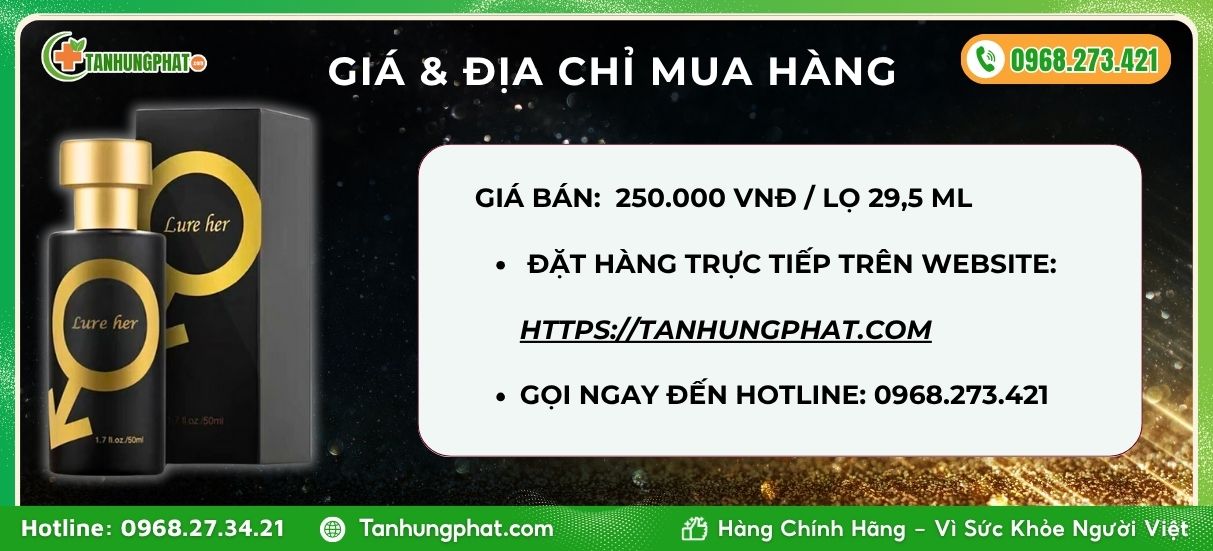 Giá Và Địa Chỉ Mua Nước Hoa Lure Her