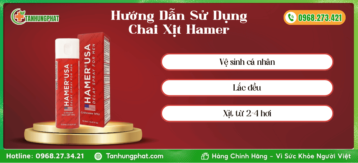 Hướng Dẫn Sử Dụng Chai Xịt Hamer