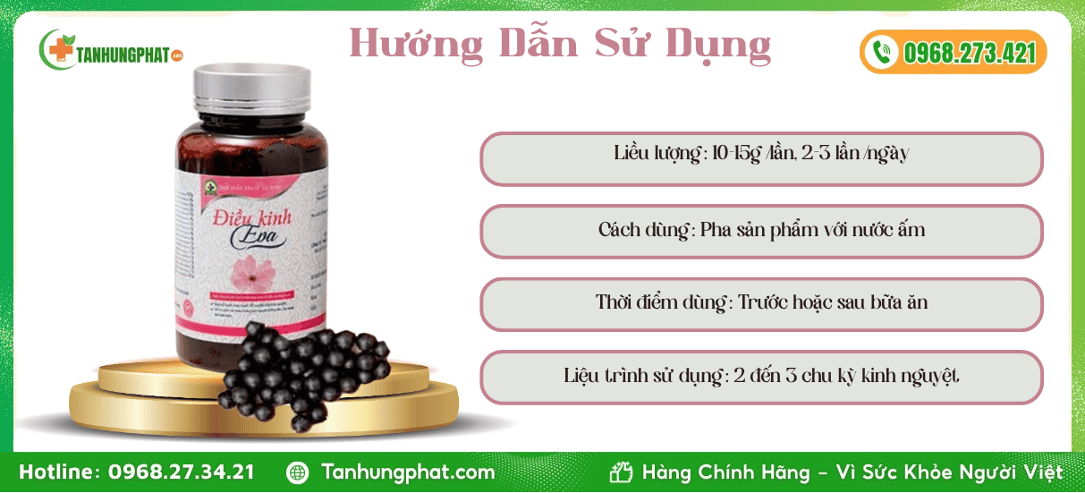 Hướng Dẫn Sử Dụng Điều Kinh Eva