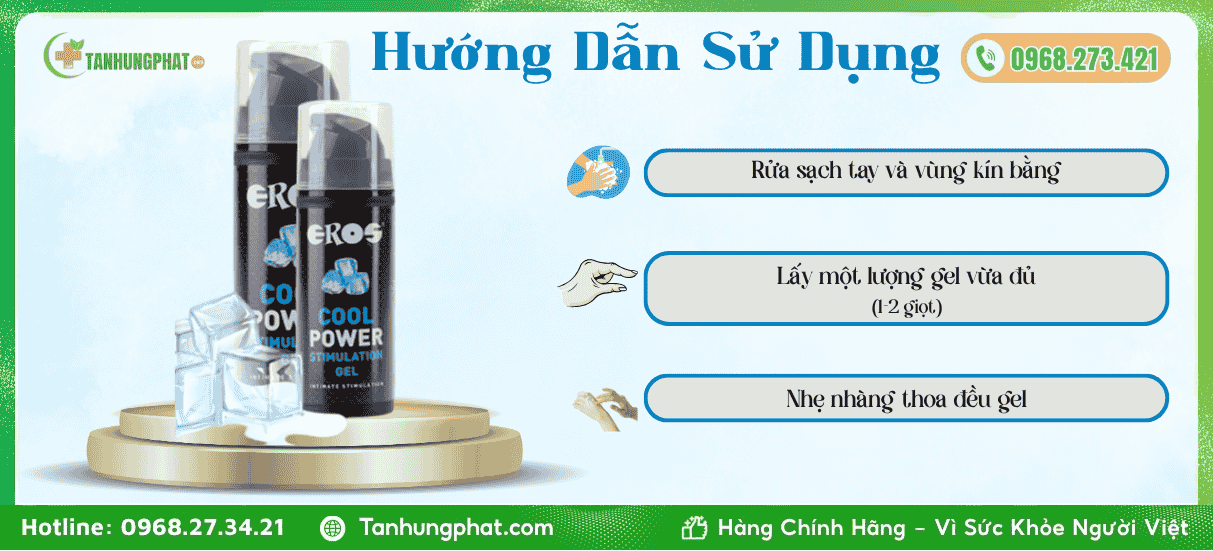 Hướng Dẫn Sử Dụng Eros Cool Power Stimulation