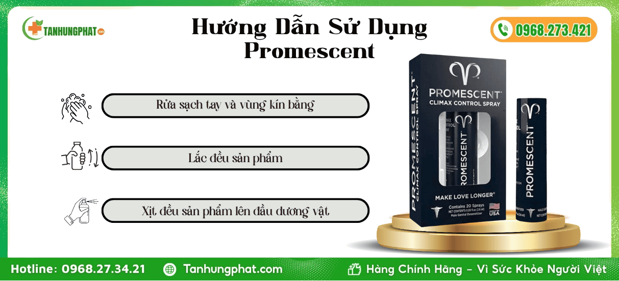 Hướng Dẫn Sử Dụng Promescent