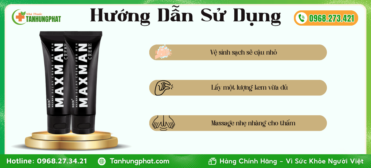 Hướng dẫn sử dụng của Maxman