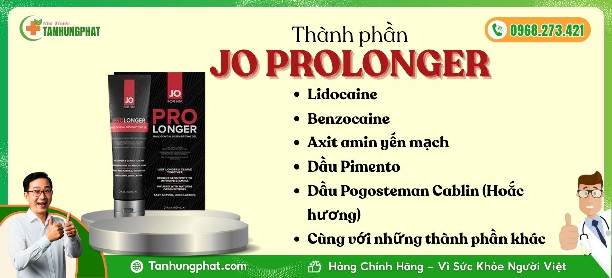 gel bôi Jo Prolonger