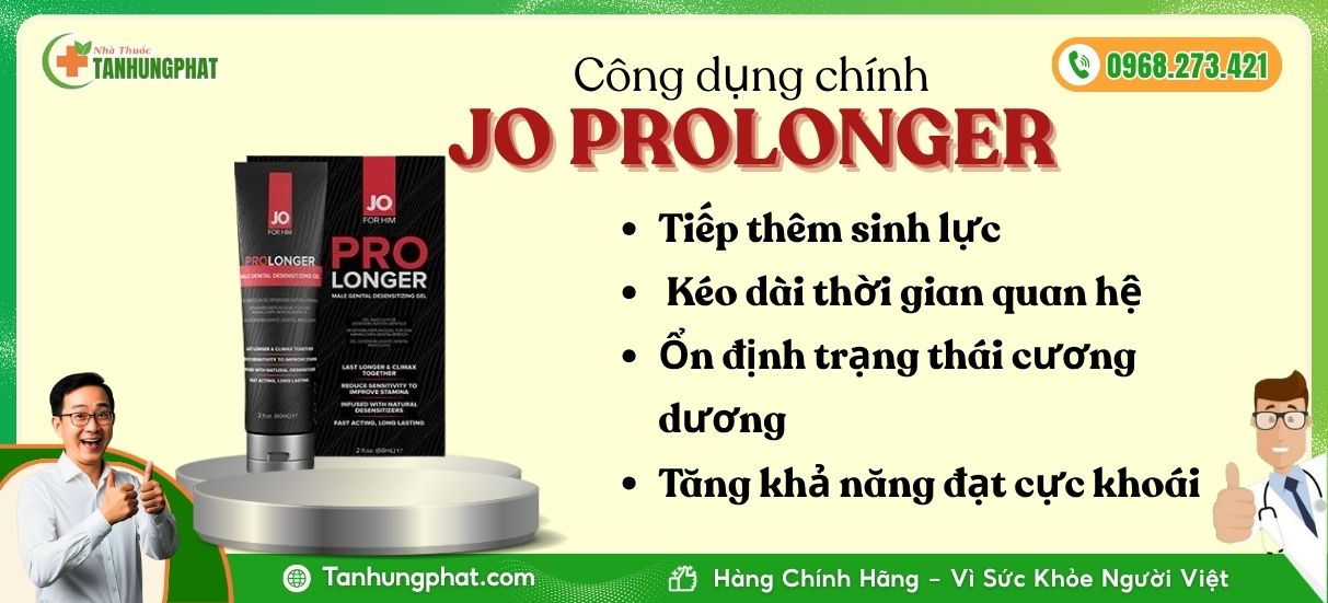 gel bôi Jo Prolonger